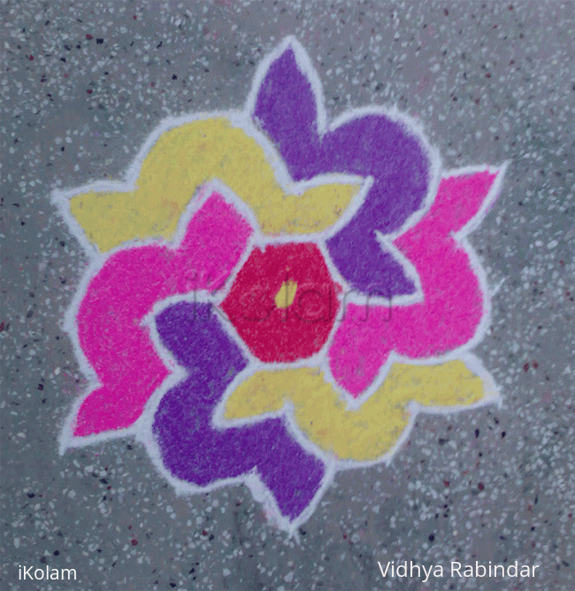 Rangoli: Dotted Kolam