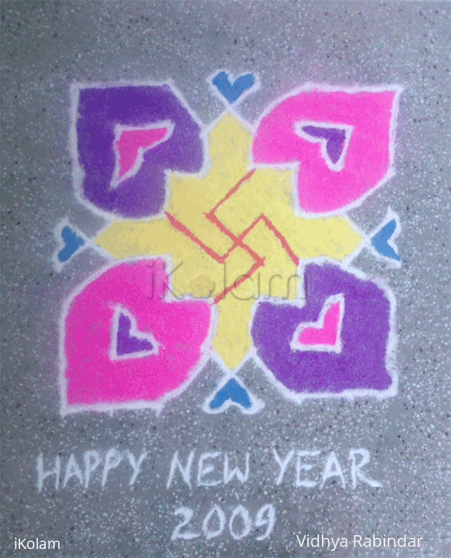 Rangoli: Happy New Year!