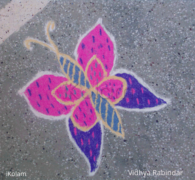 Rangoli: Butterfly