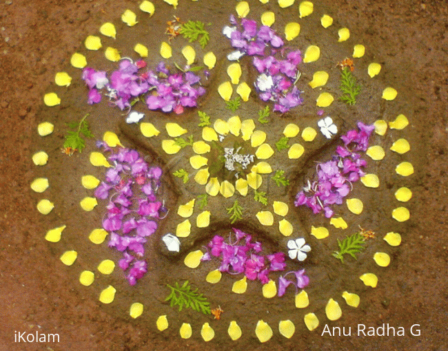 Rangoli: Onam rangoli