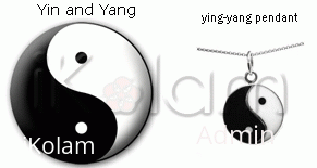 Rangoli: Yin and Yang