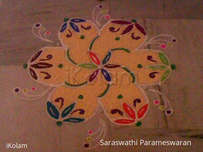 Rangoli: Floral Margazhi Kolam