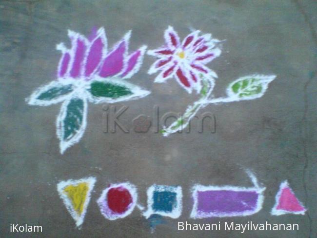 Rangoli: FLOWERS