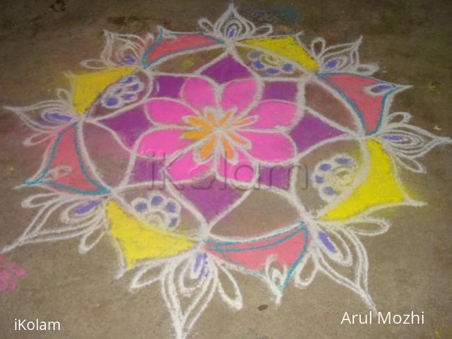 Rangoli: Kolam for wedding