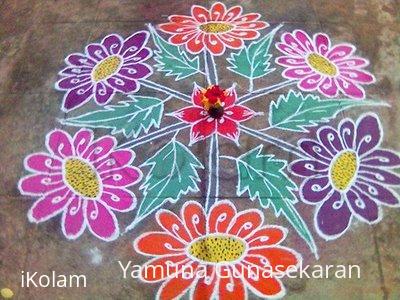 Rangoli: free hand rangoli