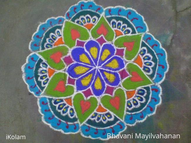 Rangoli: MARGAZHI FLOWERS