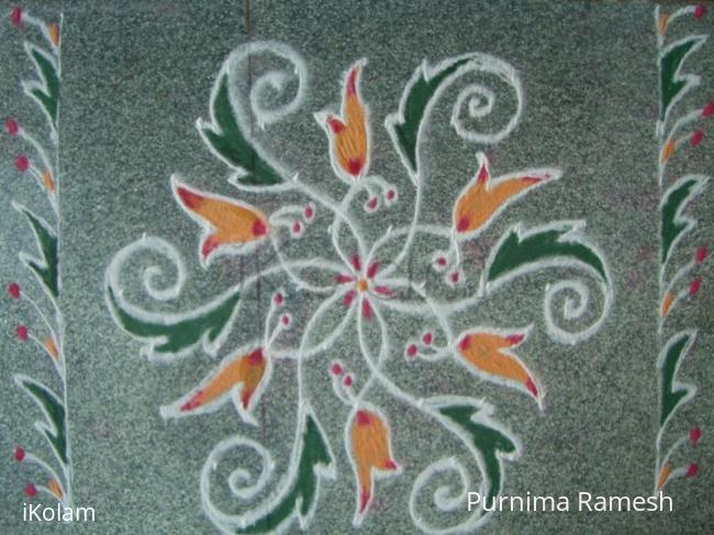 Rangoli: Dotted Kolam