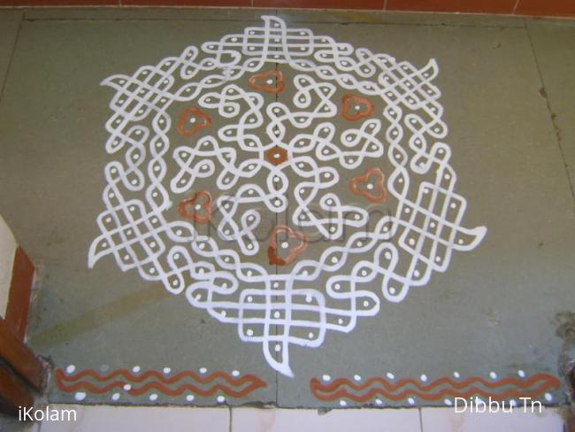 Rangoli: Chiku Kolam