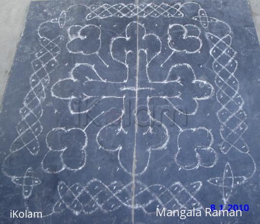 Rangoli: 8th jan kolam