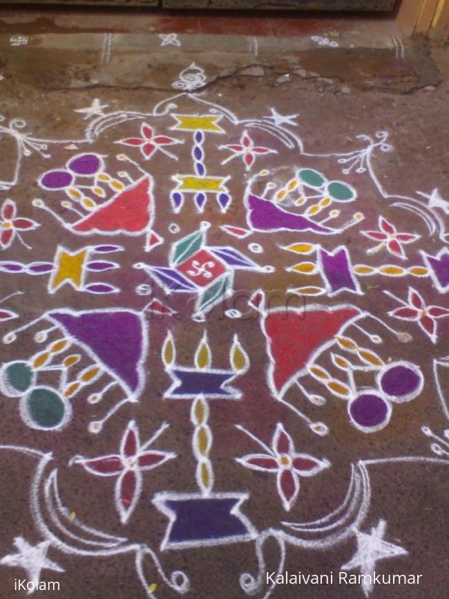 Rangoli: Margazhi Kolam