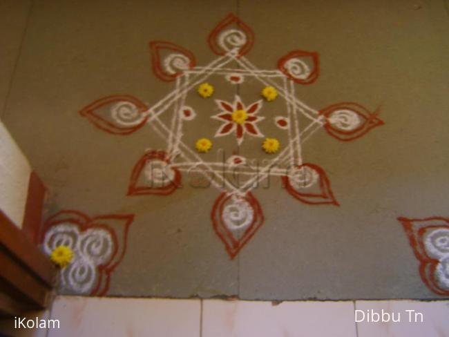 Rangoli: Simple Kolam