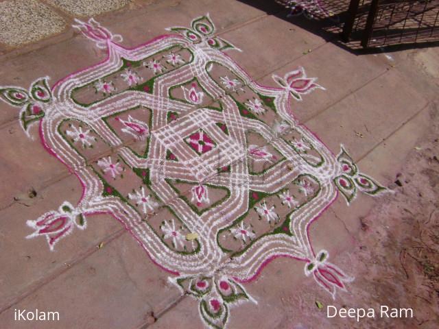 Rangoli: colour padi kolam