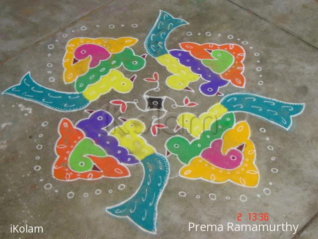 Rangoli: Margazhi Dew Drops Rangoli Contest - 2010