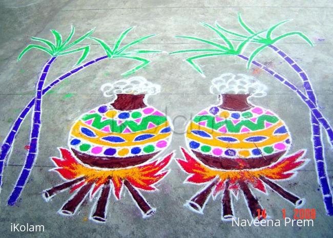 Rangoli: Pongal Pot