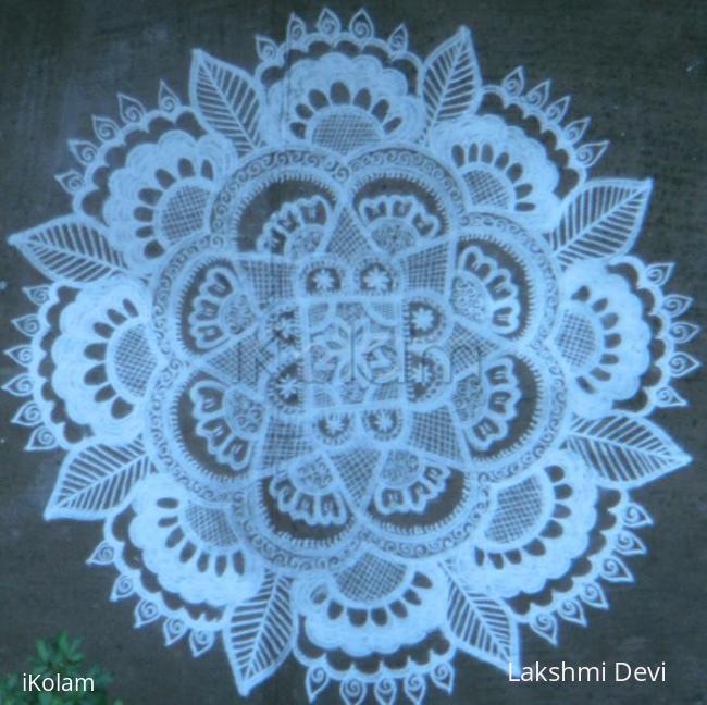 Rangoli: Lace doily