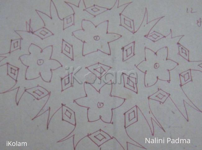 Rangoli: kolam 1