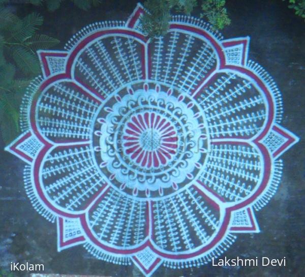 Rangoli: string doily