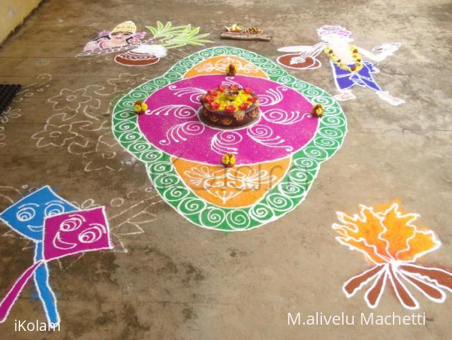 Rangoli: sankranti muggu