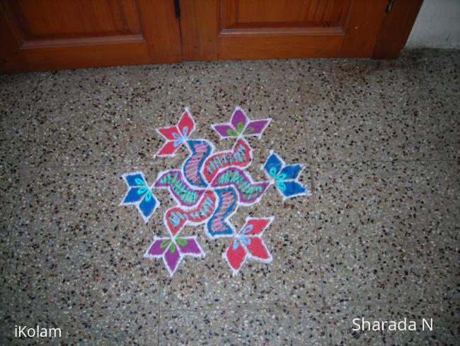 Rangoli: Margazhi kolam