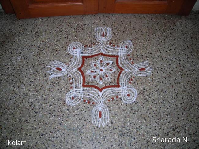 Rangoli: Margazhi kolam