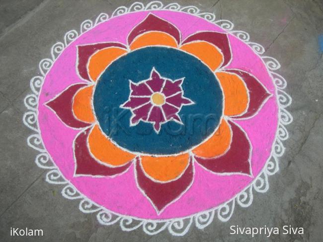 Rangoli:  kolam