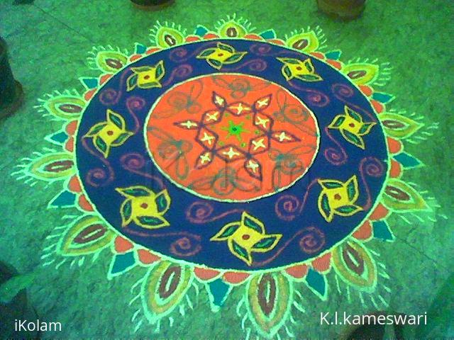 Rangoli: Dasara5