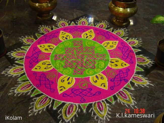 Rangoli: Dasara1