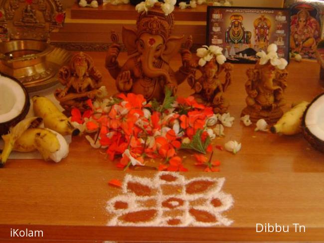 Rangoli: Ganesha Chathurthi