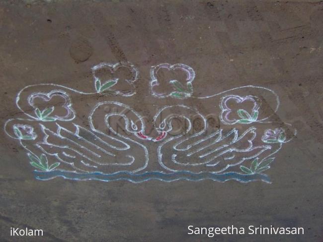 Rangoli: Margazhi Kolam