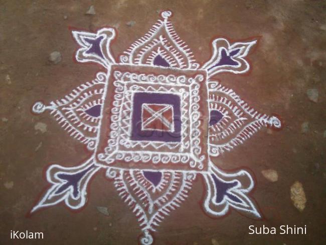 Rangoli: kavi kolam