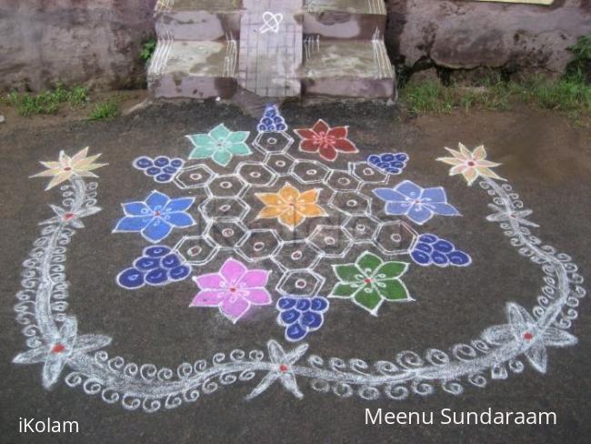 Rangoli: kolam at tenkasi