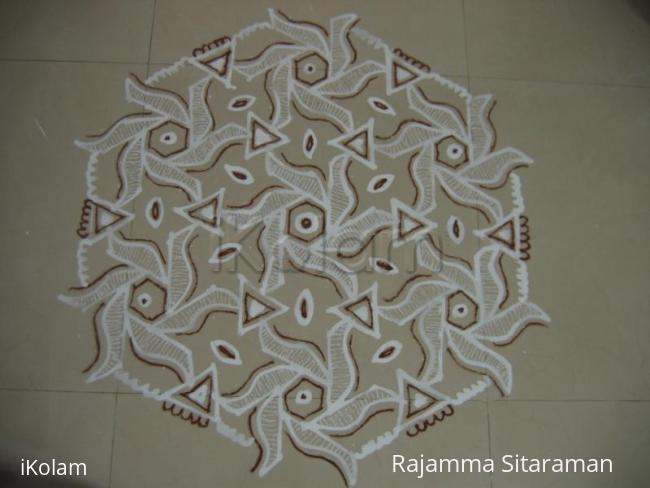 Rangoli: Dancing Flowers