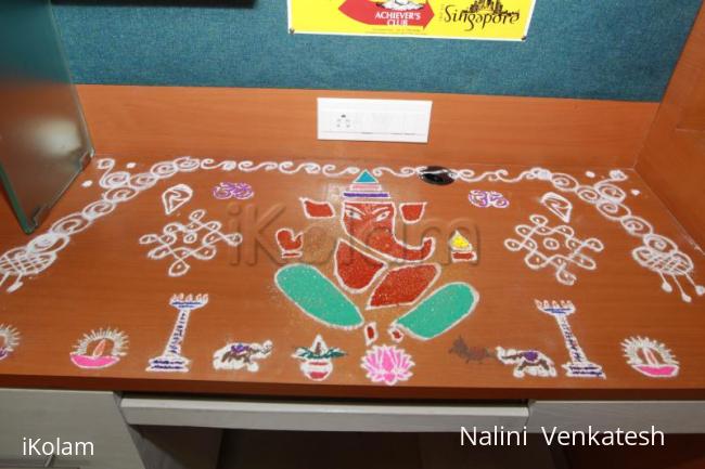 Rangoli: Another Ganesha