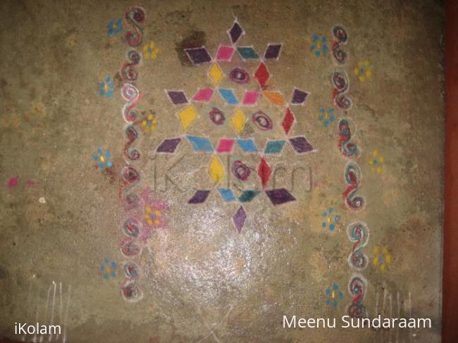 Rangoli: Ganesh Chathurti kolam