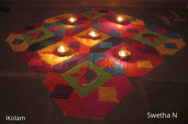 Rangoli: Diwali kolam