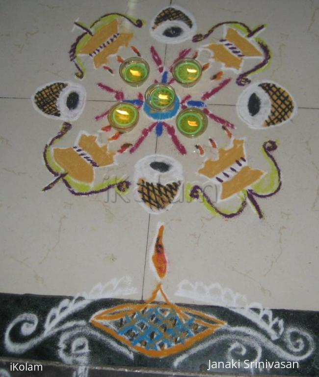 Rangoli: Kartikai Kolam