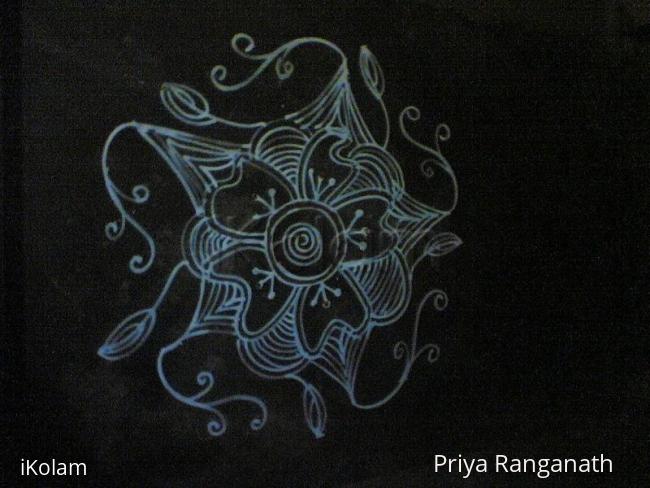 Rangoli: Simple Kolam