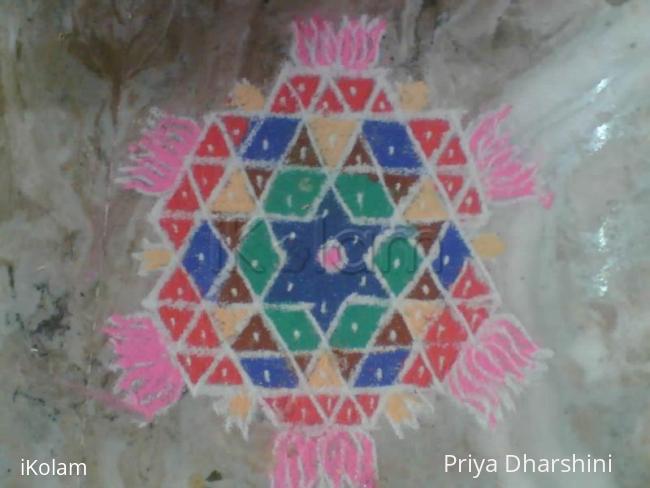 Rangoli: dasara rangoli