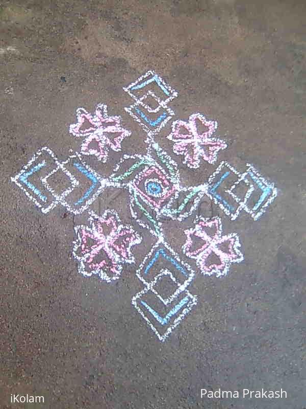 Rangoli: Dotted rangoli