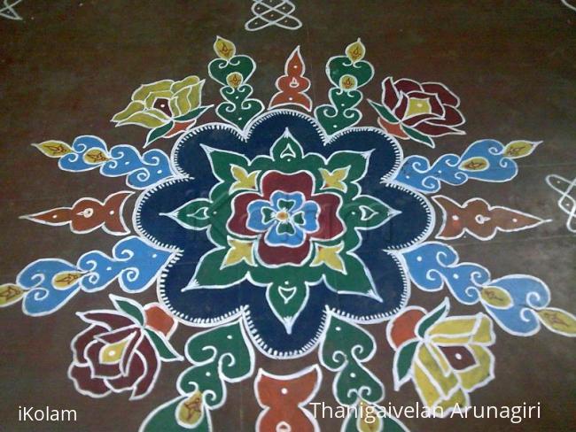 Rangoli: Rangoli kolam