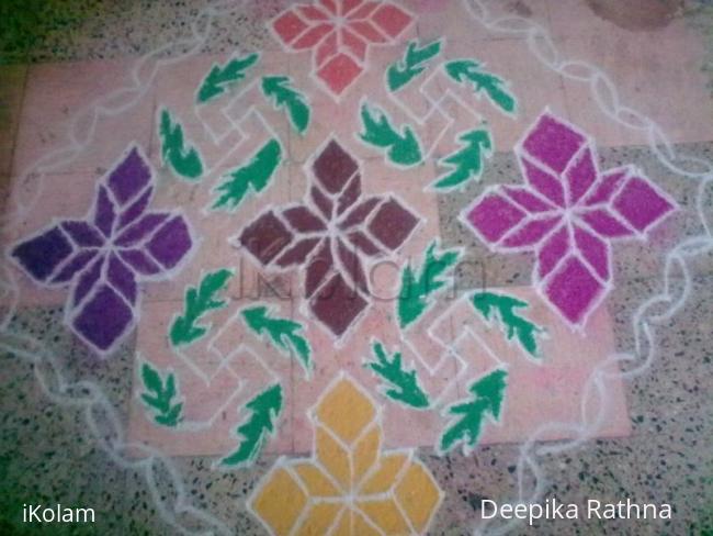 Rangoli: marghazhi kolam