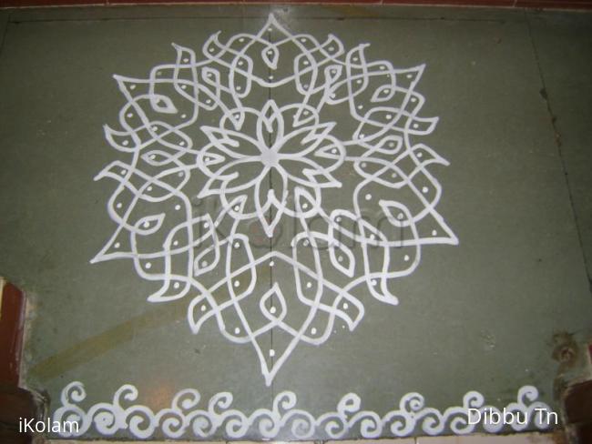 Rangoli: Navrathri Kolam