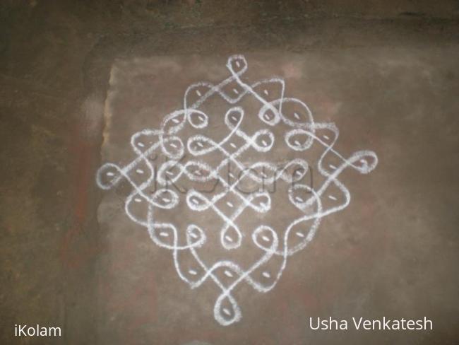 Rangoli: pulli kolam