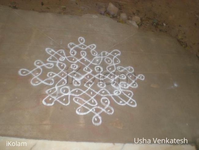 Rangoli: pulli kolam