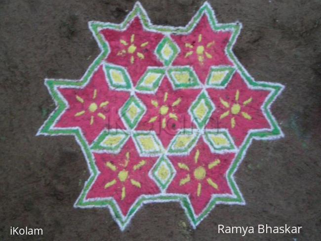 Rangoli: simple rangoli