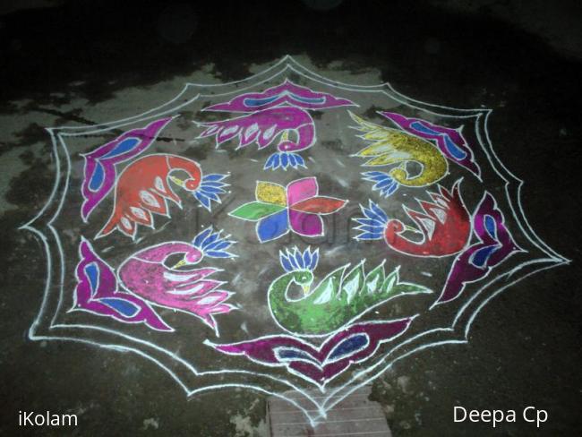 Rangoli: bogi kolam