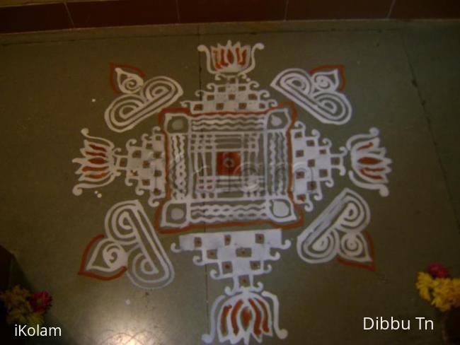 Rangoli: Copy Cat Kolam