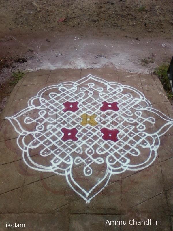 Rangoli: inspirational kolam again.