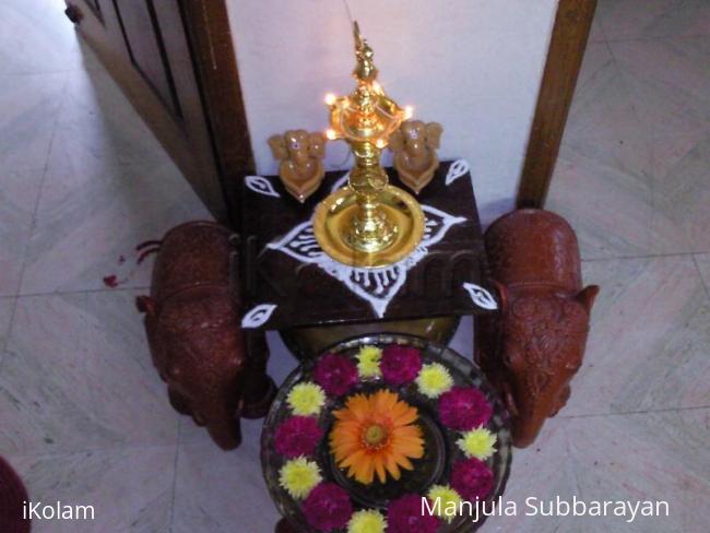 Rangoli: small kolams