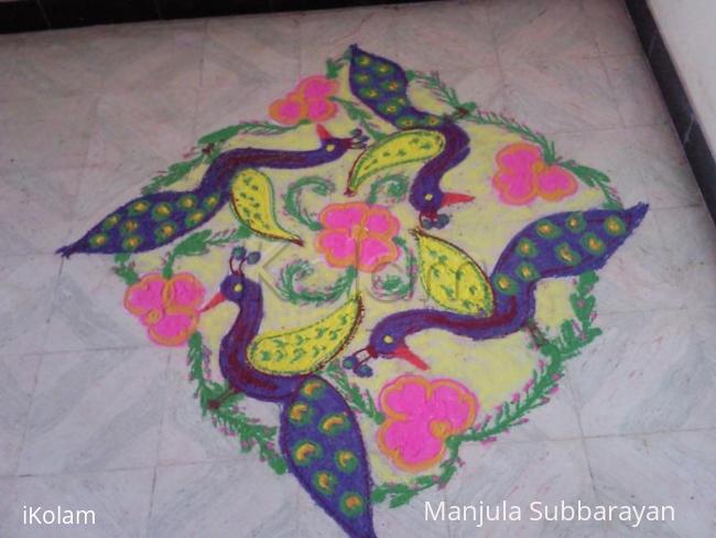 Rangoli: Margazhi Kolam